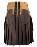 CARAMEL & BROWN WORKMAN UTILITY KILT