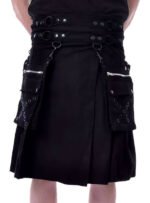 Fashionable Choice Cargo Pocket Utility Kilts