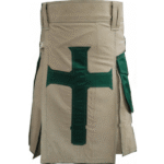 Christ Utility Kilt For Men with Flap Pockets