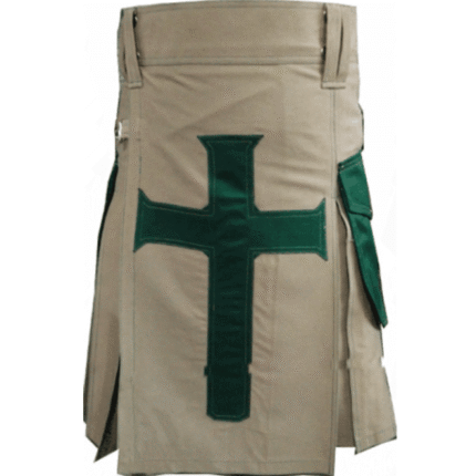 Christ Utility Kilt For Men with Flap Pockets